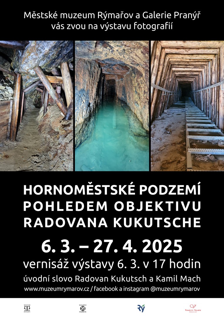 HORNOMĚSTSKÉ PODZEMÍ POHLEDEM OBJEKTIVU RADOVANA KUKUTSCHE, 6.3.-27.4.2025