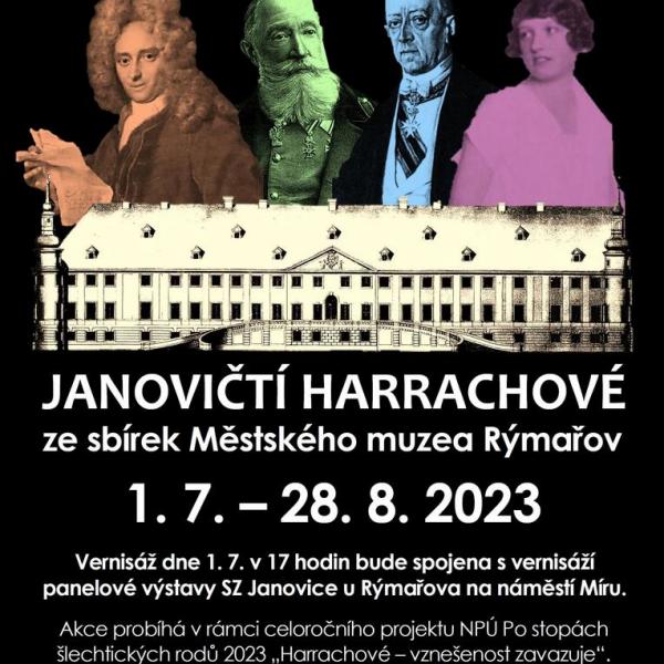 JANOVIČTÍ HARRACHOVÉ, 1.7.-27.8.2023
