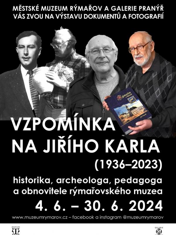 VZPOMÍNKA NA JIŘÍHO KARLA, 4.-30.6.2024